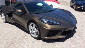 Brand new Corvette C-8