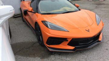 2024 Orange C-8 Corvette